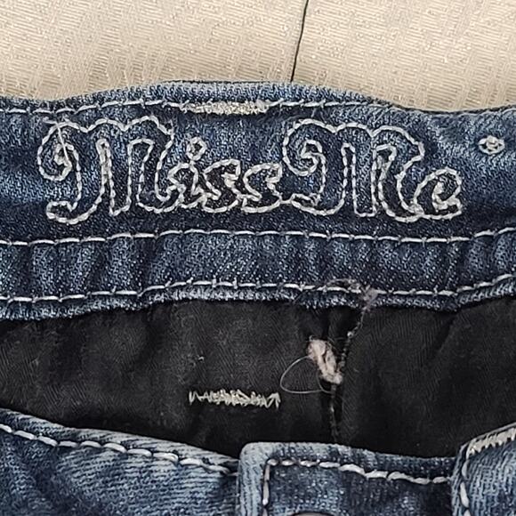 Miss Me JP6215B bootcut women's jeans Size 25 Blingy Y2K Rodeo Country Western - Picture 7 of 11
